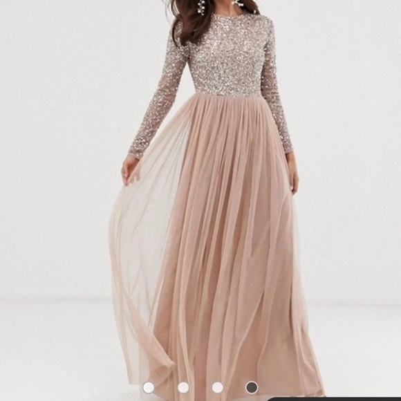 ASOS Maxi Prom Dress - Picture 2 of 7